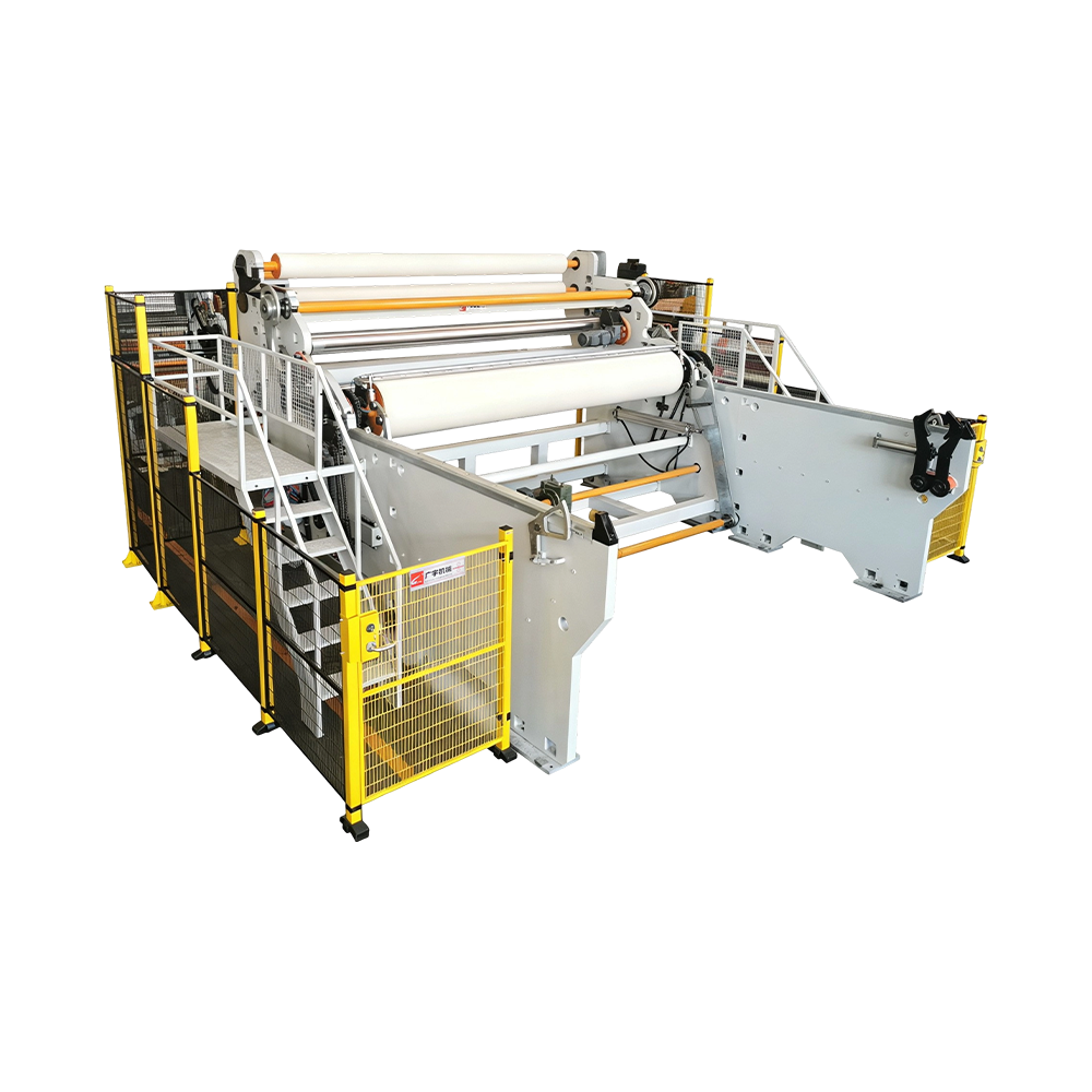 Máquina bobinadora no tejida