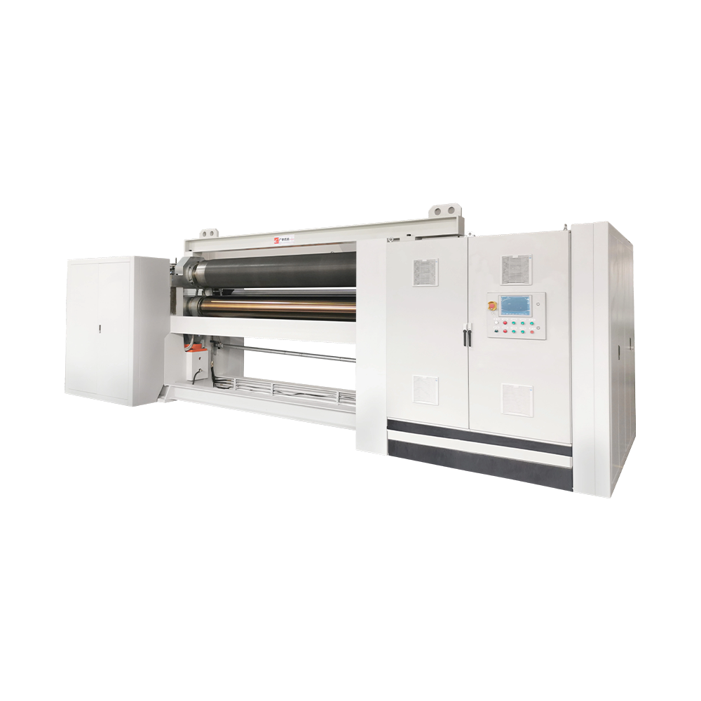 Máquina calandradora térmica no tejida