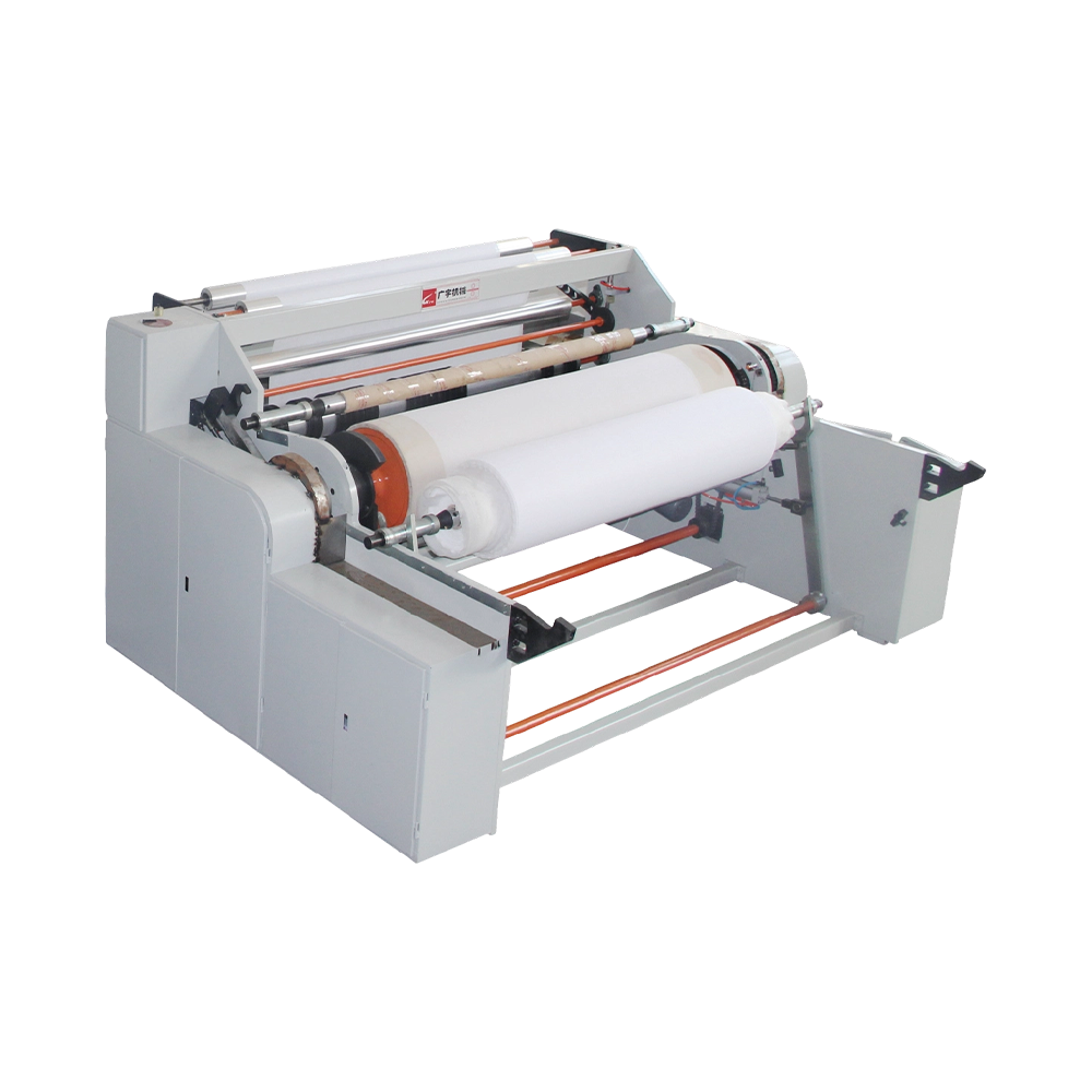 Máquina enrolladora de telas no tejidas estándar